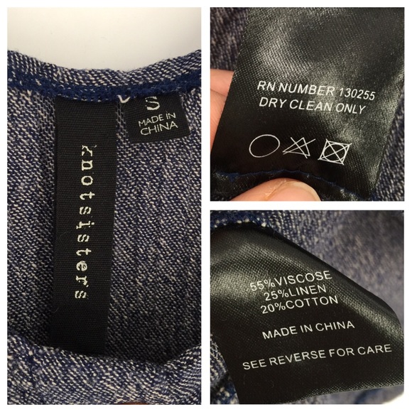 🚫SOLD🚫 Knot Sisters Alyssa Linen Blend Tank Top - Picture 6 of 6